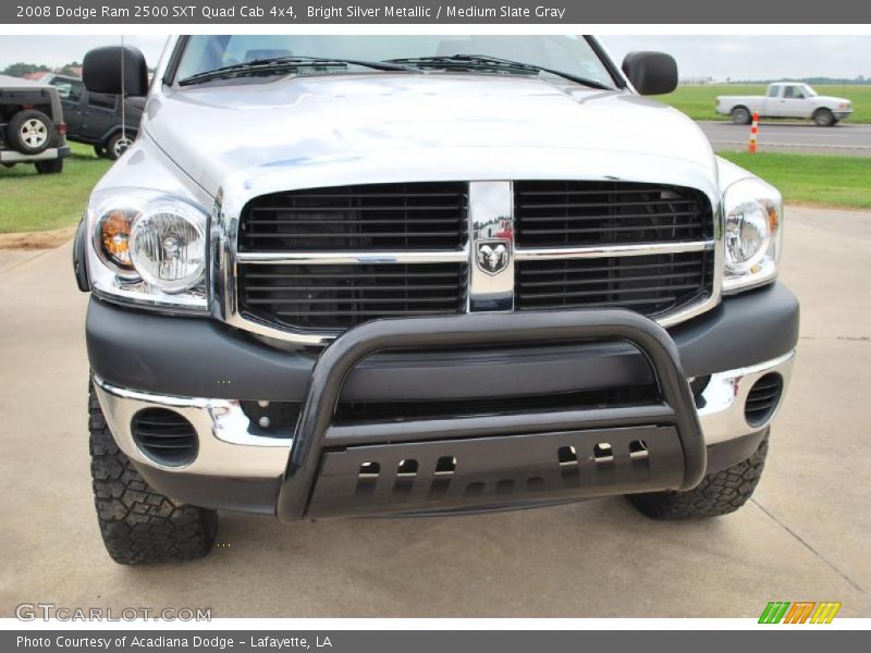 Bright Silver Metallic / Medium Slate Gray 2008 Dodge Ram 2500 SXT Quad Cab 4x4