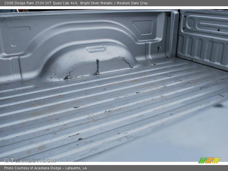 Bright Silver Metallic / Medium Slate Gray 2008 Dodge Ram 2500 SXT Quad Cab 4x4
