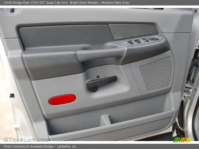 Bright Silver Metallic / Medium Slate Gray 2008 Dodge Ram 2500 SXT Quad Cab 4x4