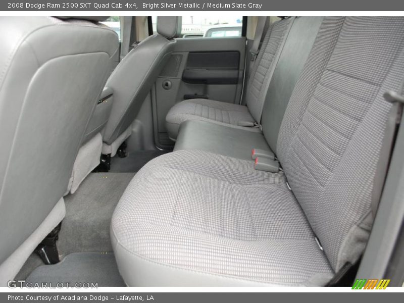 Bright Silver Metallic / Medium Slate Gray 2008 Dodge Ram 2500 SXT Quad Cab 4x4