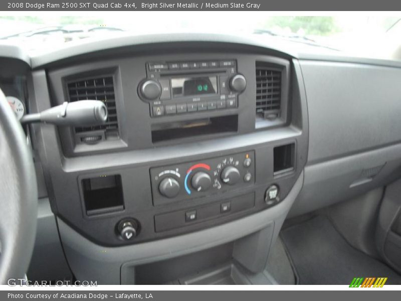 Bright Silver Metallic / Medium Slate Gray 2008 Dodge Ram 2500 SXT Quad Cab 4x4