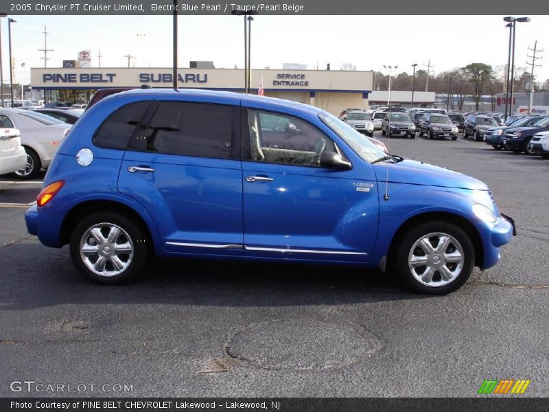 Electric Blue Pearl / Taupe/Pearl Beige 2005 Chrysler PT Cruiser Limited