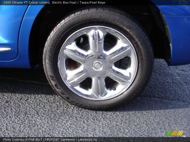 Electric Blue Pearl / Taupe/Pearl Beige 2005 Chrysler PT Cruiser Limited
