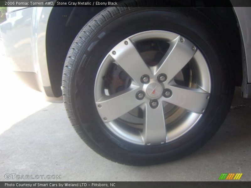 Stone Gray Metallic / Ebony Black 2006 Pontiac Torrent AWD