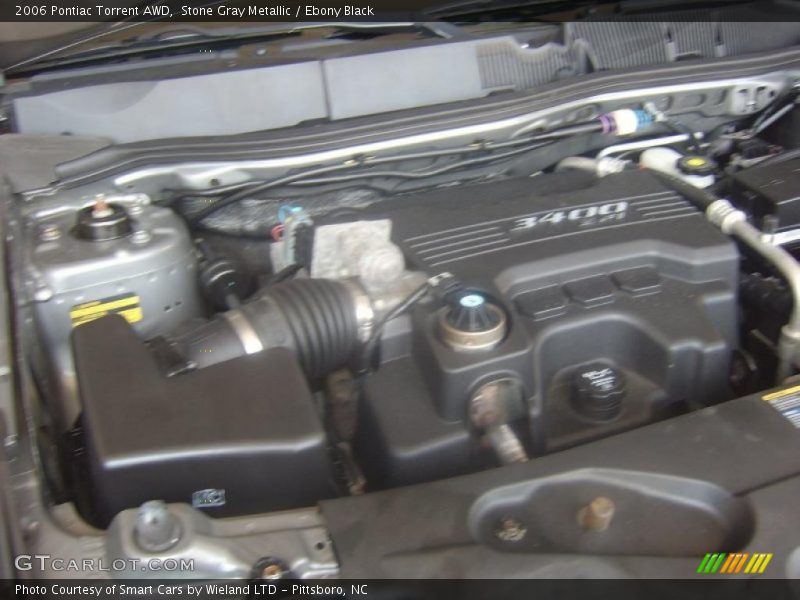 Stone Gray Metallic / Ebony Black 2006 Pontiac Torrent AWD