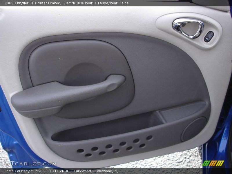 Electric Blue Pearl / Taupe/Pearl Beige 2005 Chrysler PT Cruiser Limited
