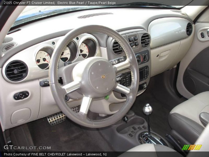 Electric Blue Pearl / Taupe/Pearl Beige 2005 Chrysler PT Cruiser Limited