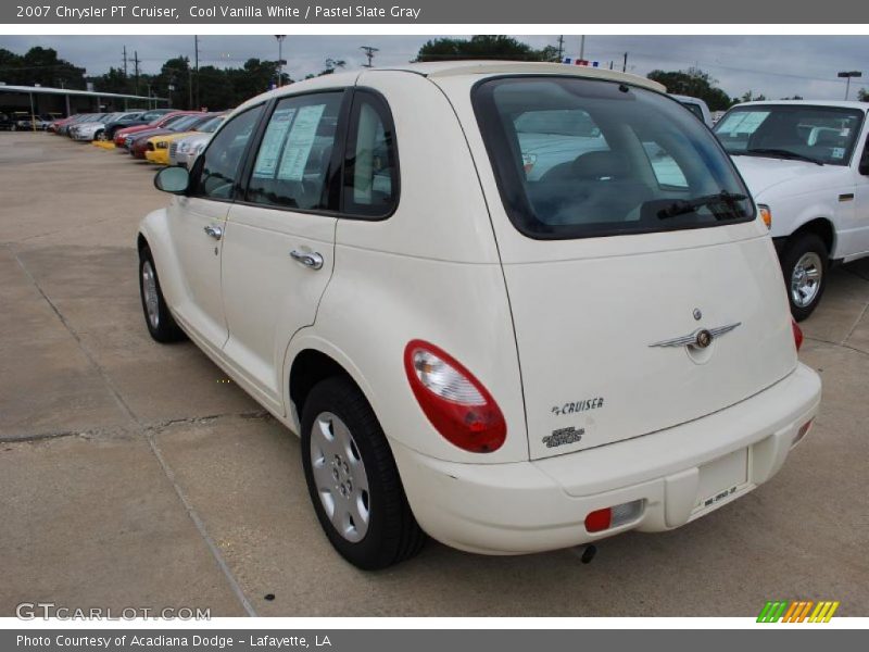 Cool Vanilla White / Pastel Slate Gray 2007 Chrysler PT Cruiser