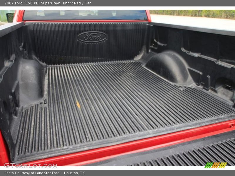 Bright Red / Tan 2007 Ford F150 XLT SuperCrew