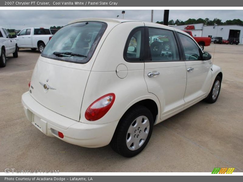 Cool Vanilla White / Pastel Slate Gray 2007 Chrysler PT Cruiser