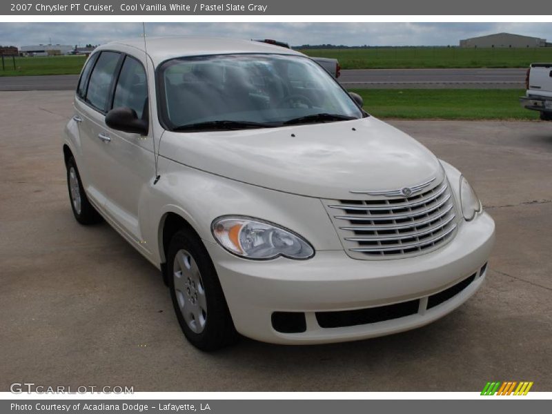 Cool Vanilla White / Pastel Slate Gray 2007 Chrysler PT Cruiser