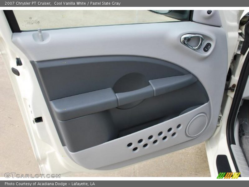 Cool Vanilla White / Pastel Slate Gray 2007 Chrysler PT Cruiser