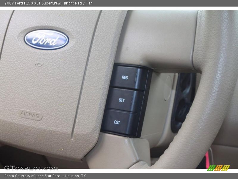 Bright Red / Tan 2007 Ford F150 XLT SuperCrew