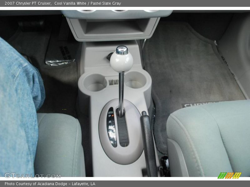 Cool Vanilla White / Pastel Slate Gray 2007 Chrysler PT Cruiser
