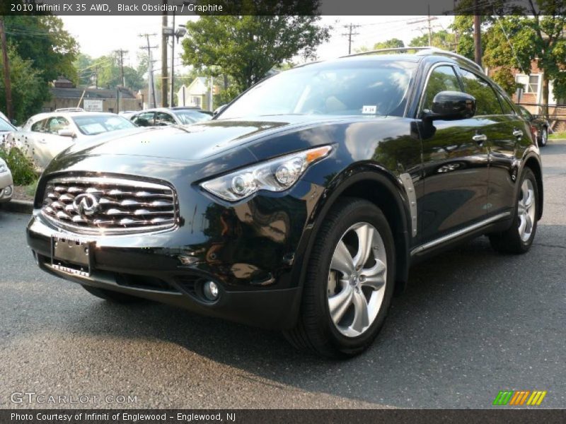 Black Obsidian / Graphite 2010 Infiniti FX 35 AWD