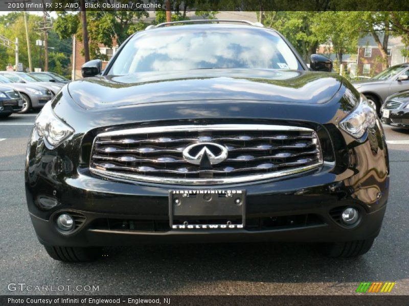 Black Obsidian / Graphite 2010 Infiniti FX 35 AWD