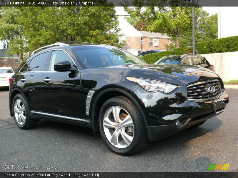 Black Obsidian / Graphite 2010 Infiniti FX 35 AWD