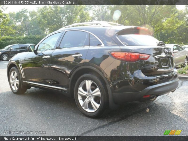 Black Obsidian / Graphite 2010 Infiniti FX 35 AWD