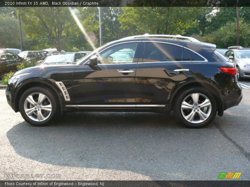 Black Obsidian / Graphite 2010 Infiniti FX 35 AWD