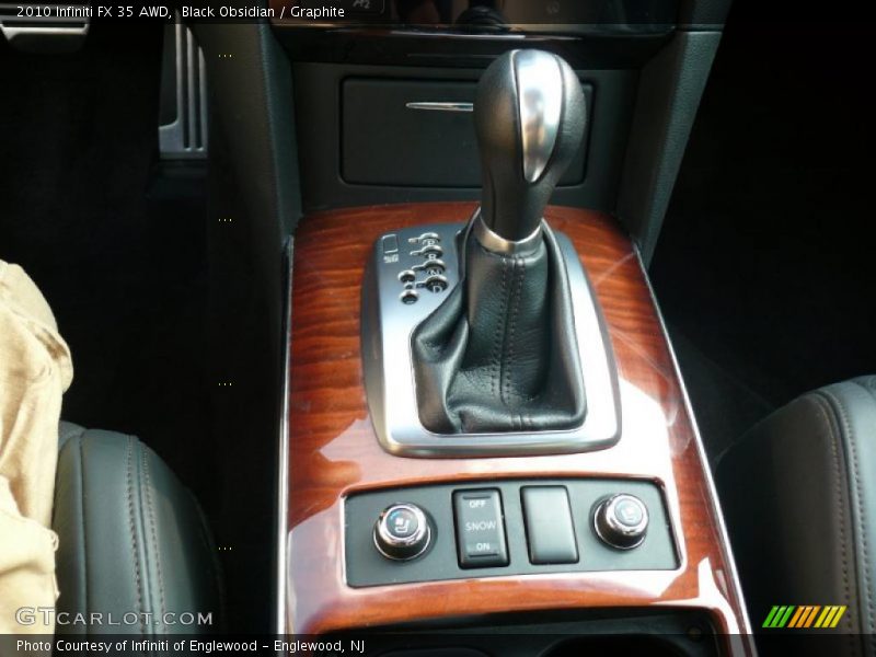 Black Obsidian / Graphite 2010 Infiniti FX 35 AWD