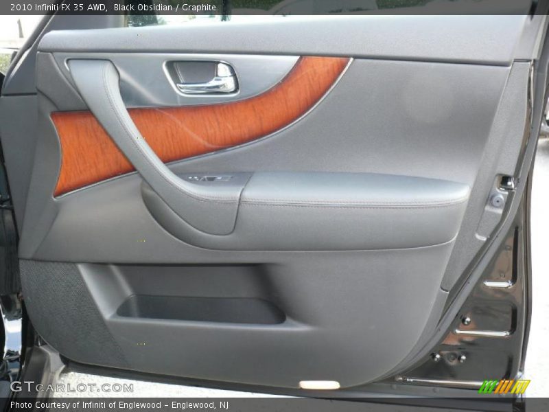 Black Obsidian / Graphite 2010 Infiniti FX 35 AWD