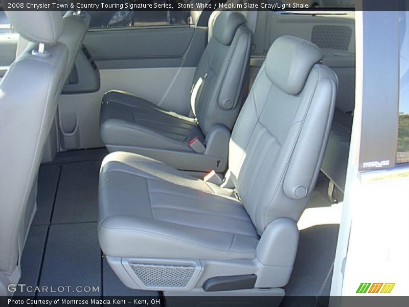 Stone White / Medium Slate Gray/Light Shale 2008 Chrysler Town & Country Touring Signature Series