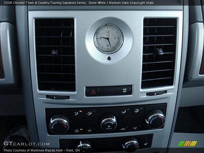 Stone White / Medium Slate Gray/Light Shale 2008 Chrysler Town & Country Touring Signature Series