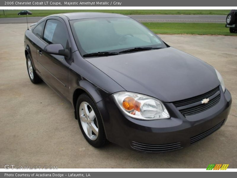 Majestic Amethyst Metallic / Gray 2006 Chevrolet Cobalt LT Coupe