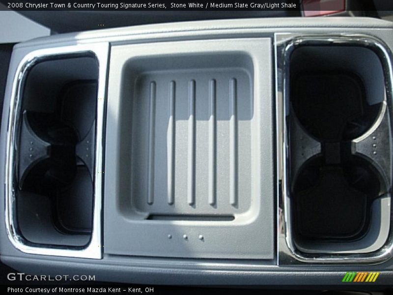 Stone White / Medium Slate Gray/Light Shale 2008 Chrysler Town & Country Touring Signature Series