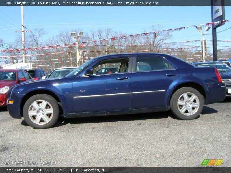 Midnight Blue Pearlcoat / Dark Slate Gray/Light Graystone 2006 Chrysler 300 Touring AWD