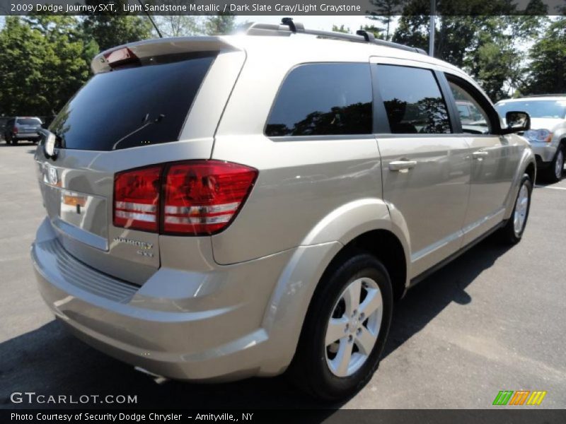 Light Sandstone Metallic / Dark Slate Gray/Light Graystone 2009 Dodge Journey SXT