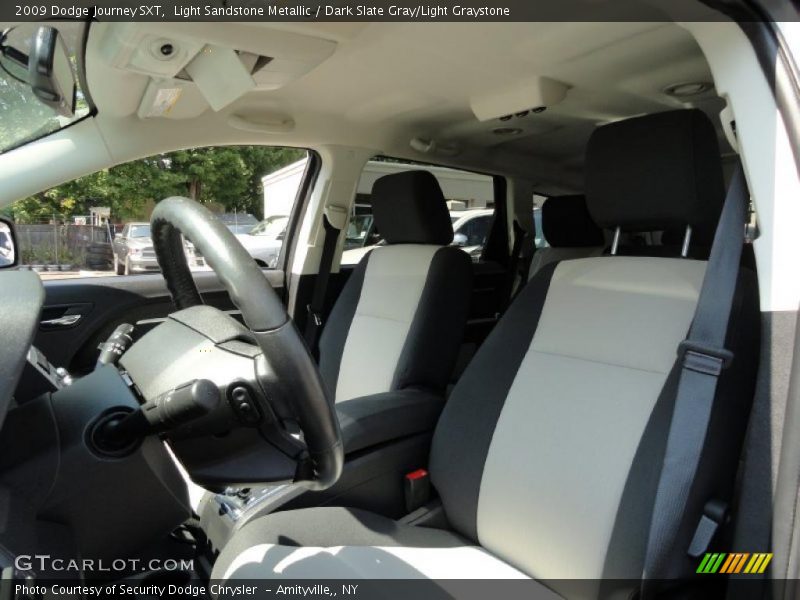 Light Sandstone Metallic / Dark Slate Gray/Light Graystone 2009 Dodge Journey SXT