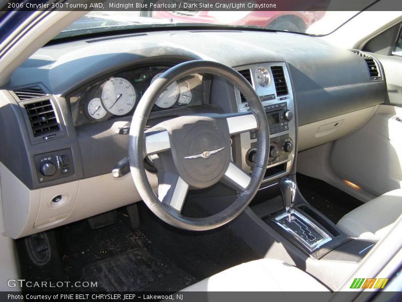 Midnight Blue Pearlcoat / Dark Slate Gray/Light Graystone 2006 Chrysler 300 Touring AWD
