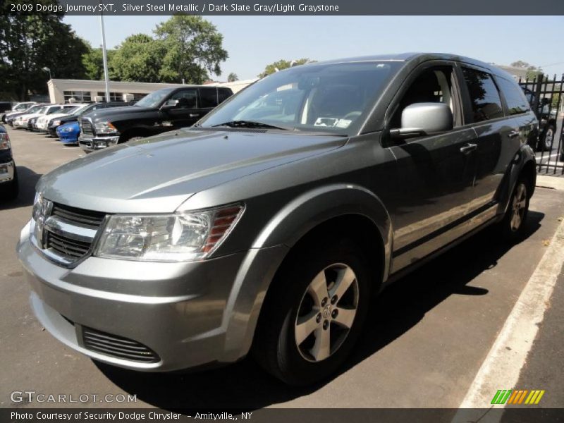 Silver Steel Metallic / Dark Slate Gray/Light Graystone 2009 Dodge Journey SXT