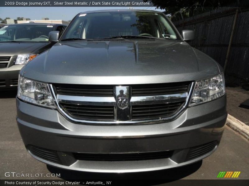 Silver Steel Metallic / Dark Slate Gray/Light Graystone 2009 Dodge Journey SXT