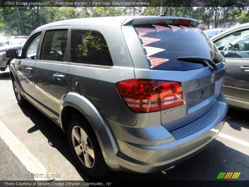 Silver Steel Metallic / Dark Slate Gray/Light Graystone 2009 Dodge Journey SXT