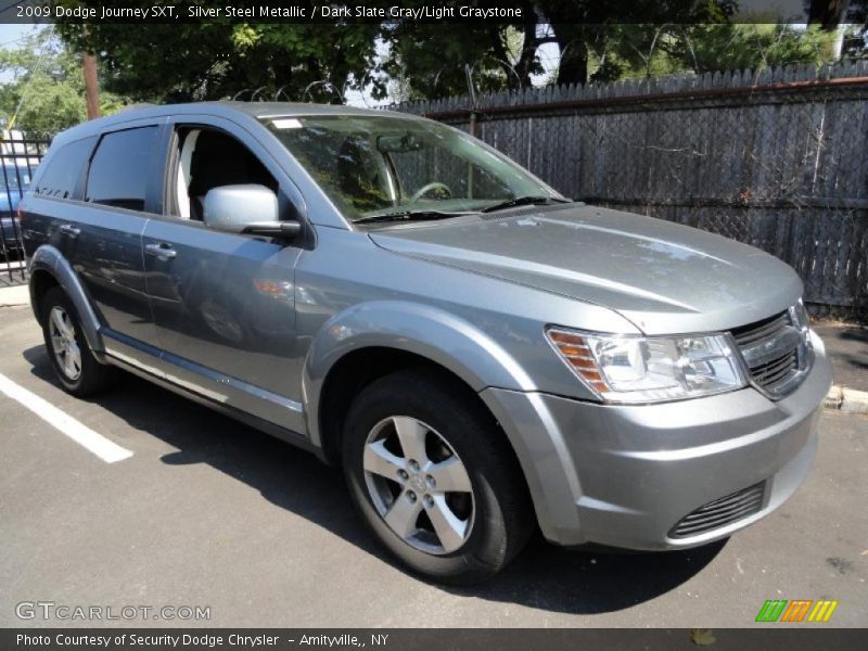 Silver Steel Metallic / Dark Slate Gray/Light Graystone 2009 Dodge Journey SXT