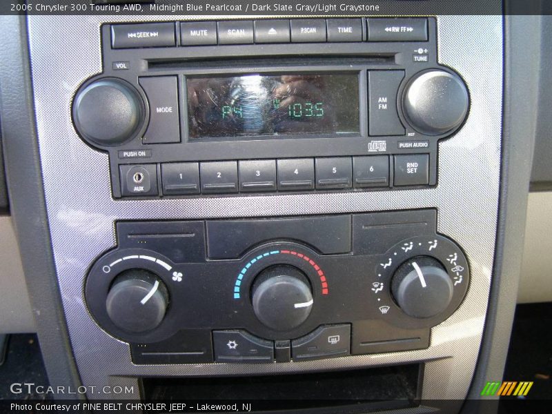 Midnight Blue Pearlcoat / Dark Slate Gray/Light Graystone 2006 Chrysler 300 Touring AWD