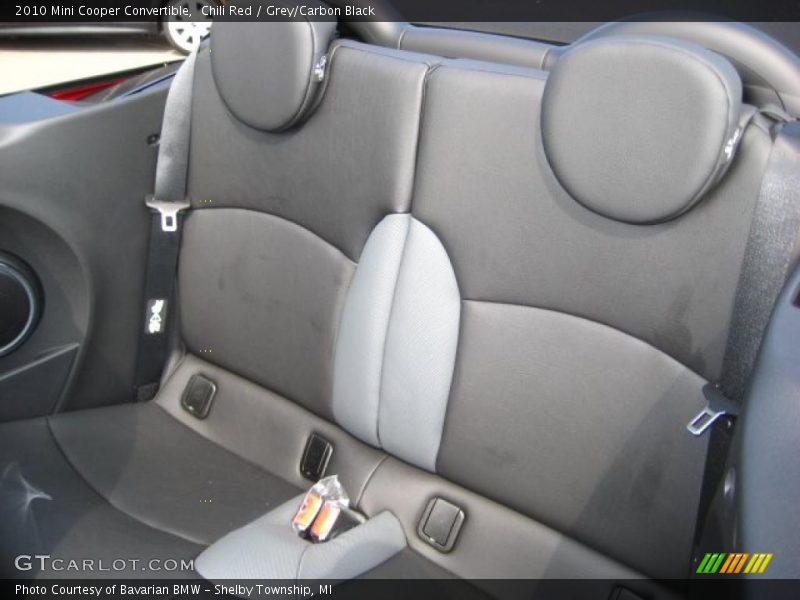 Chili Red / Grey/Carbon Black 2010 Mini Cooper Convertible