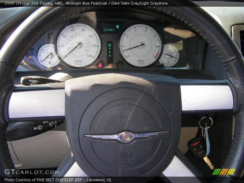 Midnight Blue Pearlcoat / Dark Slate Gray/Light Graystone 2006 Chrysler 300 Touring AWD