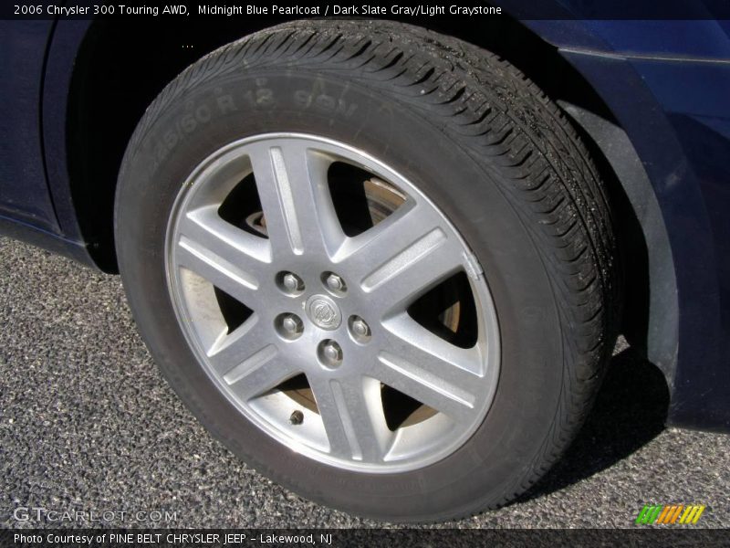 Midnight Blue Pearlcoat / Dark Slate Gray/Light Graystone 2006 Chrysler 300 Touring AWD