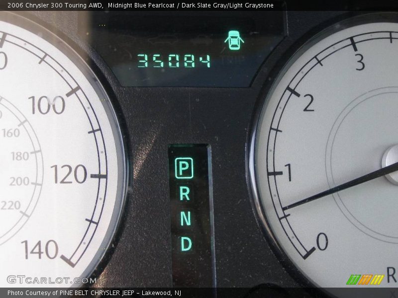 Midnight Blue Pearlcoat / Dark Slate Gray/Light Graystone 2006 Chrysler 300 Touring AWD