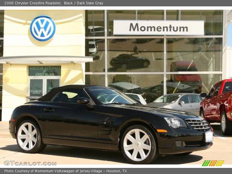 Black / Dark Slate Gray 2006 Chrysler Crossfire Roadster