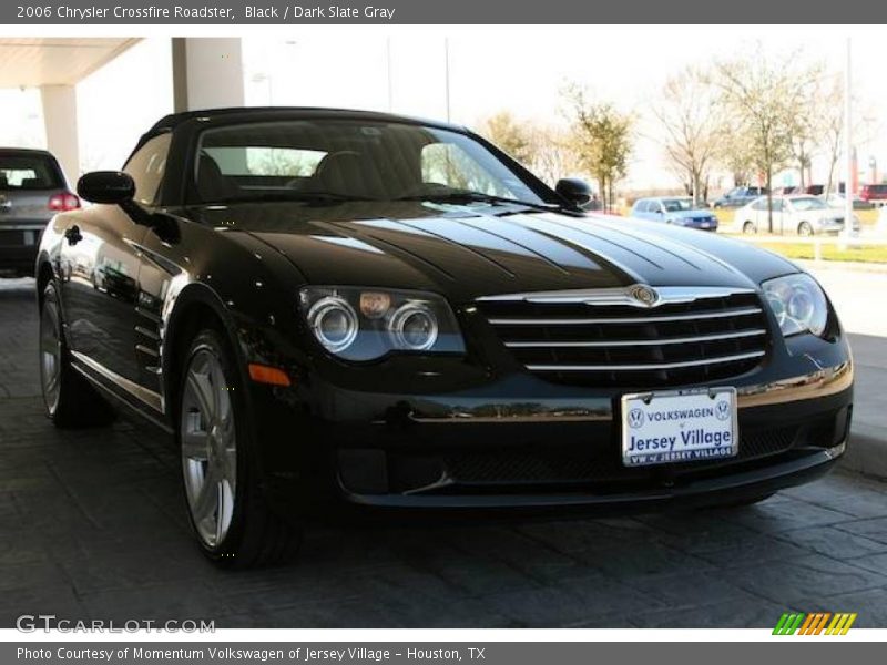 Black / Dark Slate Gray 2006 Chrysler Crossfire Roadster