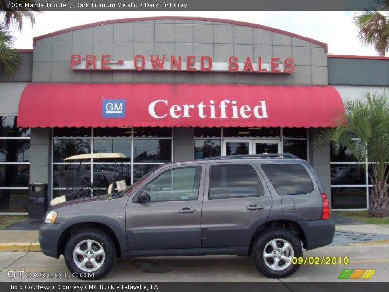 Dark Titanium Metallic / Dark Flint Gray 2006 Mazda Tribute i