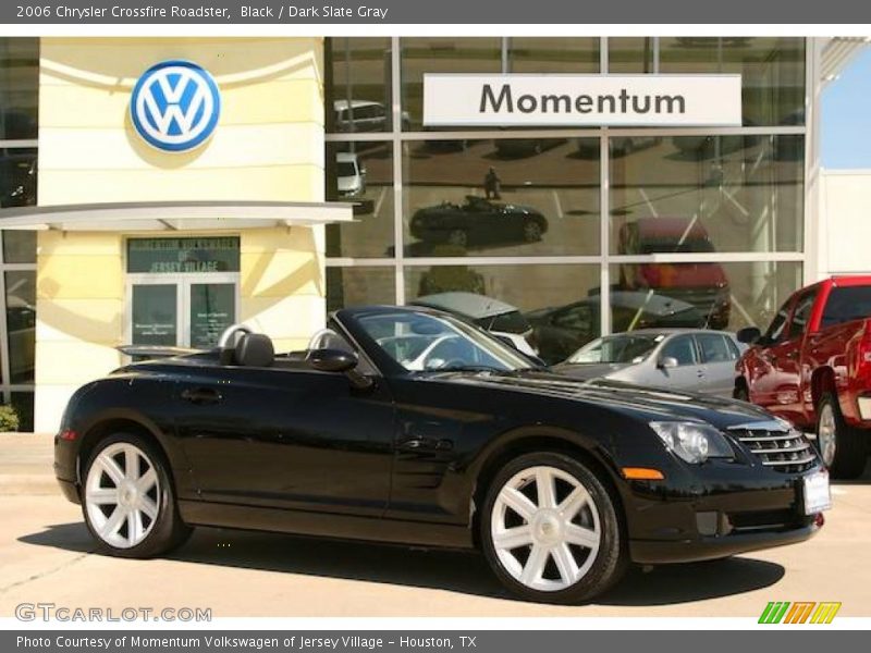 Black / Dark Slate Gray 2006 Chrysler Crossfire Roadster