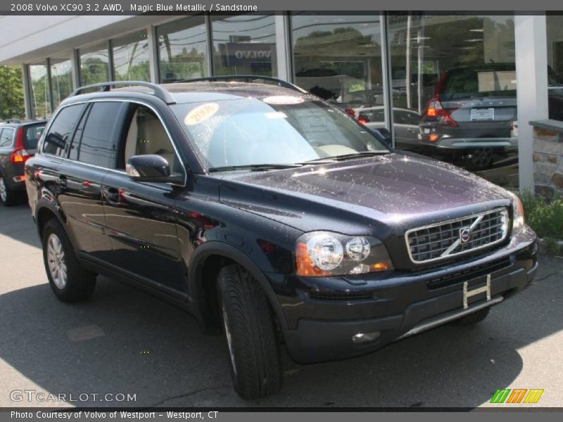 Magic Blue Metallic / Sandstone 2008 Volvo XC90 3.2 AWD