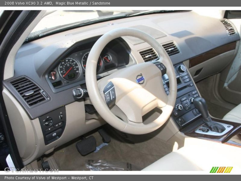 Magic Blue Metallic / Sandstone 2008 Volvo XC90 3.2 AWD