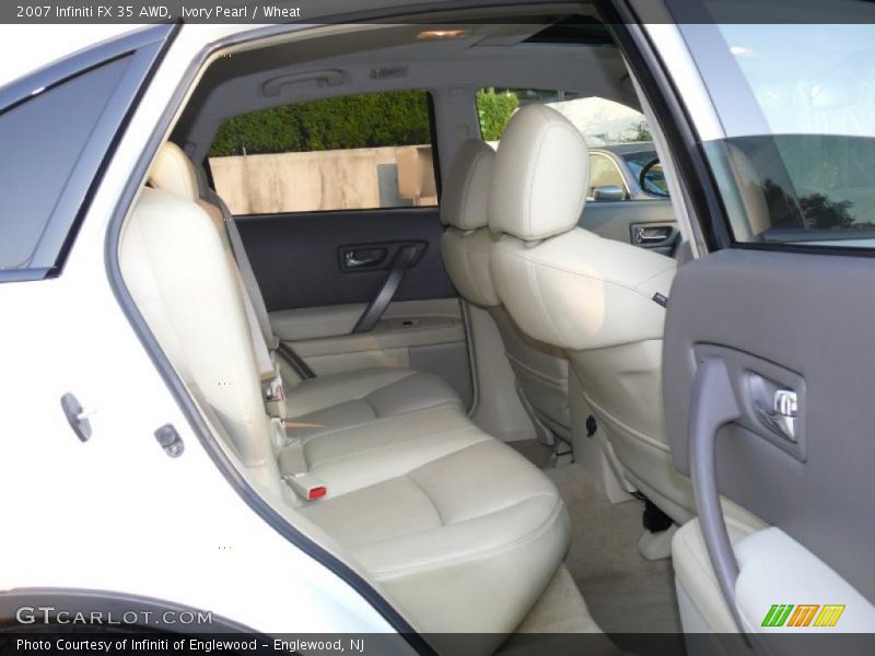 Ivory Pearl / Wheat 2007 Infiniti FX 35 AWD