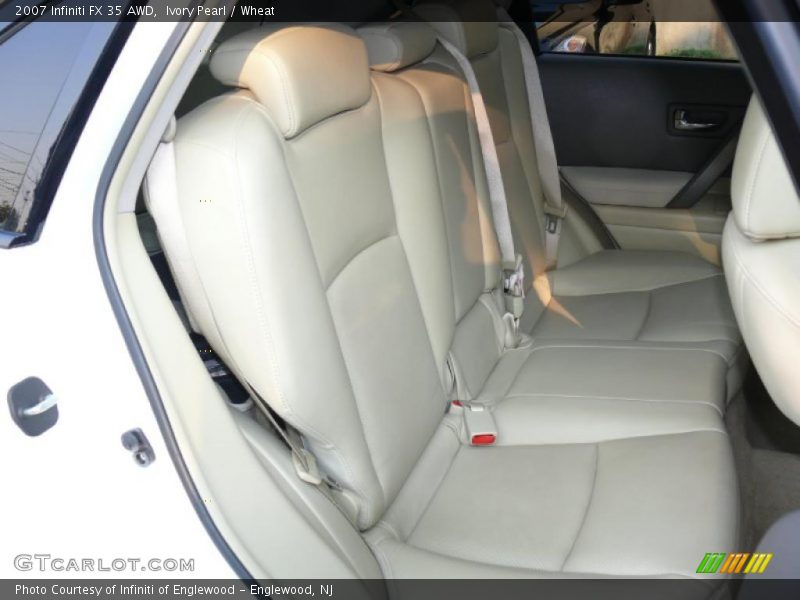Ivory Pearl / Wheat 2007 Infiniti FX 35 AWD
